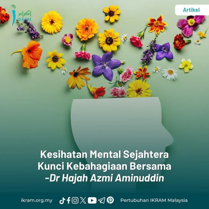 Kesihatan Mental Sejahtera Kunci Kebahagian Bersama