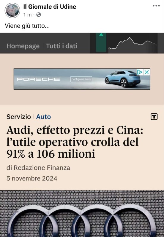 Il Giornale di Udine ℂ𝕙𝕒𝕟𝕟𝕖𝕝