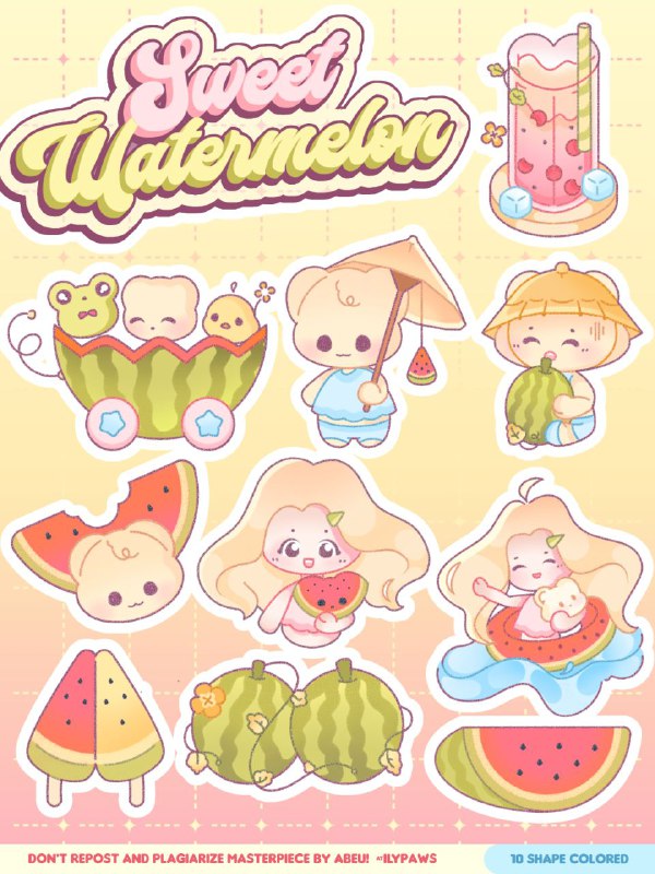 [#ily](?q=%23ily) : sweet watermelon ( colored …