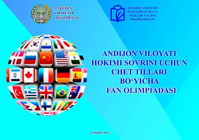 **ANDIJON VILOYATI HOKIMI SOVRINI UCHUN CHET …