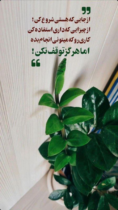 اما هرگز توقف نکن ...!