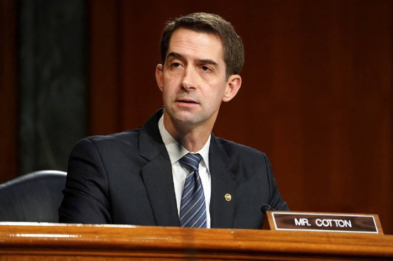 Tom Cotton,ayaa lagu warramaya inuu ku …