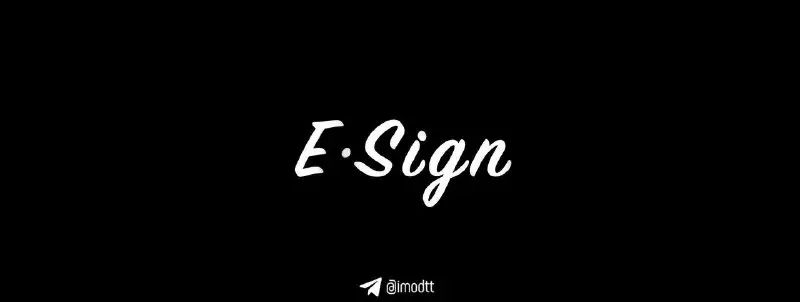 ***🩵*** **Новый сертификат в ESign** *****🩵********🖤*** …