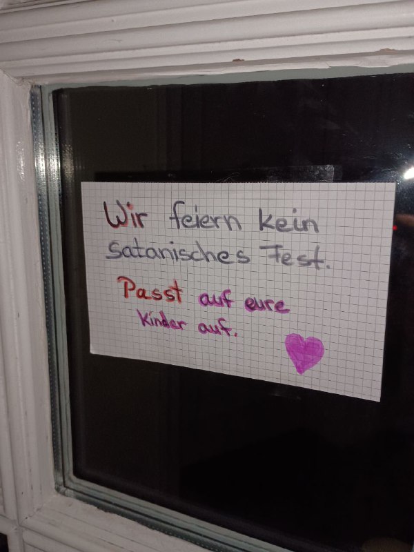 Habt einen schönen Abend in liebe …