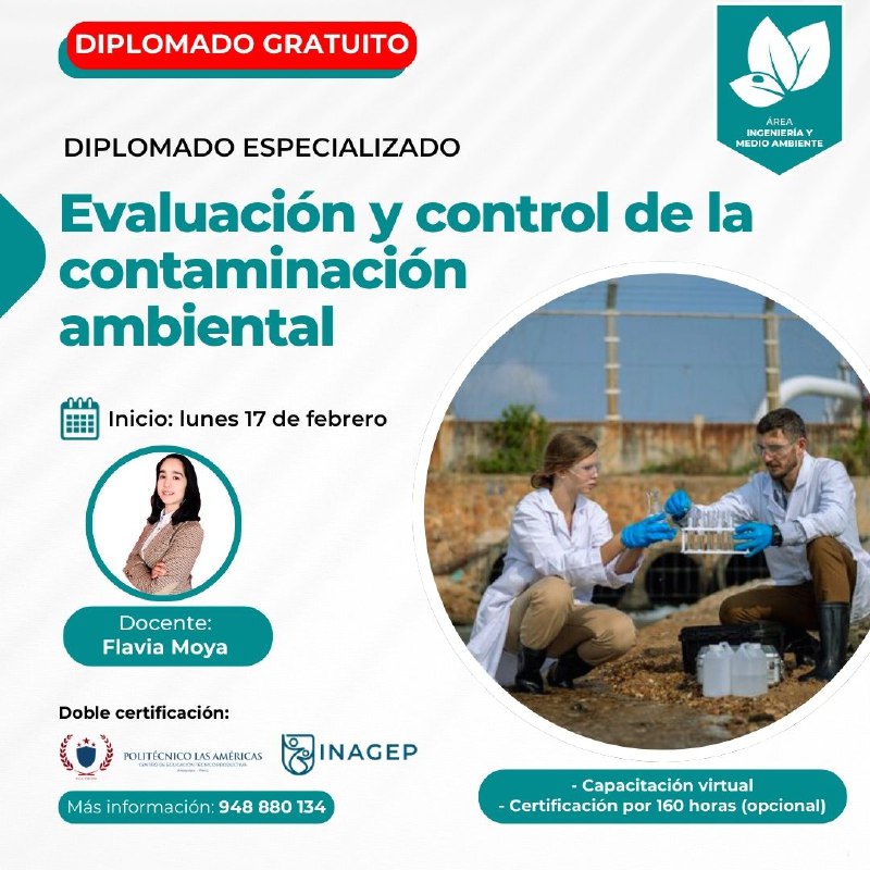 ***🌱******👩🏽‍🔬*** [#GRATUITO](?q=%23GRATUITO): DIPLOMADO ESPECIALIZADO EN **EVALUACIÓN …