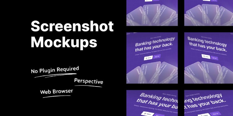 **Screenshot Mockups**