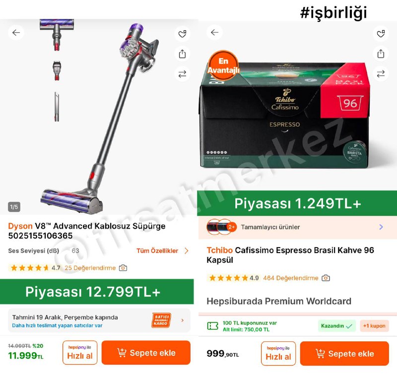 *****🔥***Dyson V8 Advanced Kablosuz Süpürge**