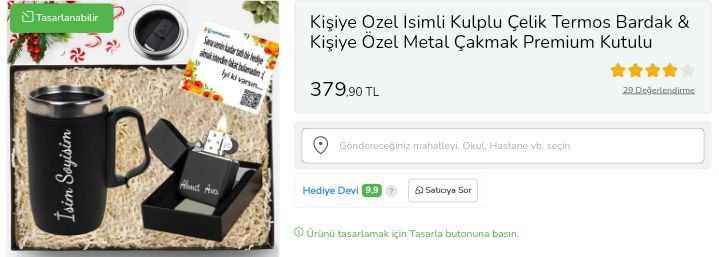 ***🔥*** Kişiye Özel İsimli Kulplu Çelik …