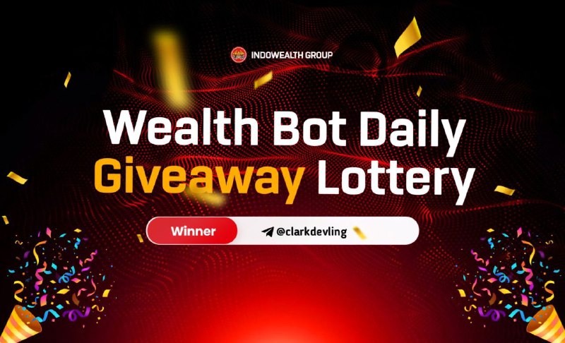 ***😁******🤩***Wealth Bot Daily Giveaway Lottery***😁******🤩***