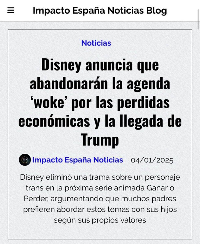 *****⭕️***| Disney anuncia que abandonarán la …