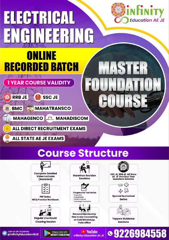 *****🔥***Electrical Engineering Master Foundation Course***🔥***