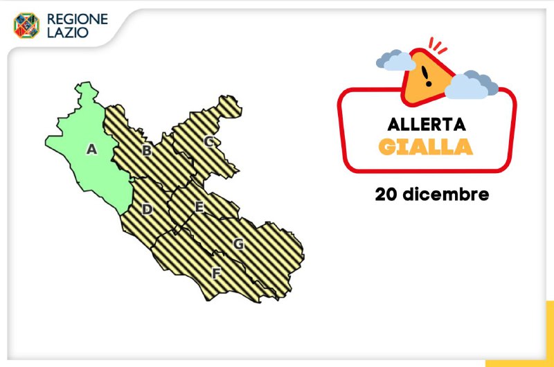 ***🟡*** **Allerta gialla** dalle prime ore …