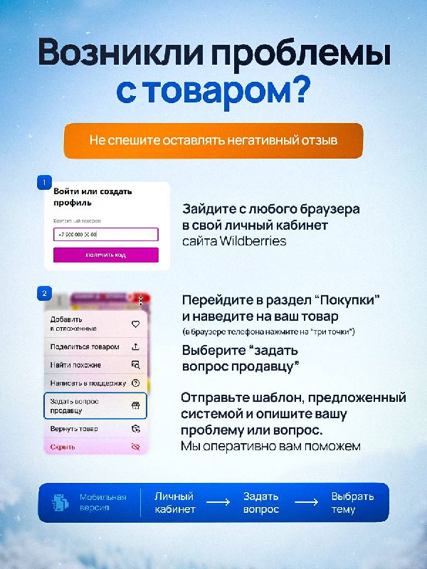 ИНФОГРАФИКА WILDBERRIES / OZON