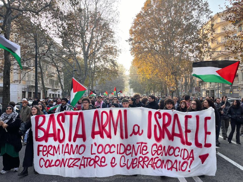 Basta armi a Israele: manifestazione regionale …