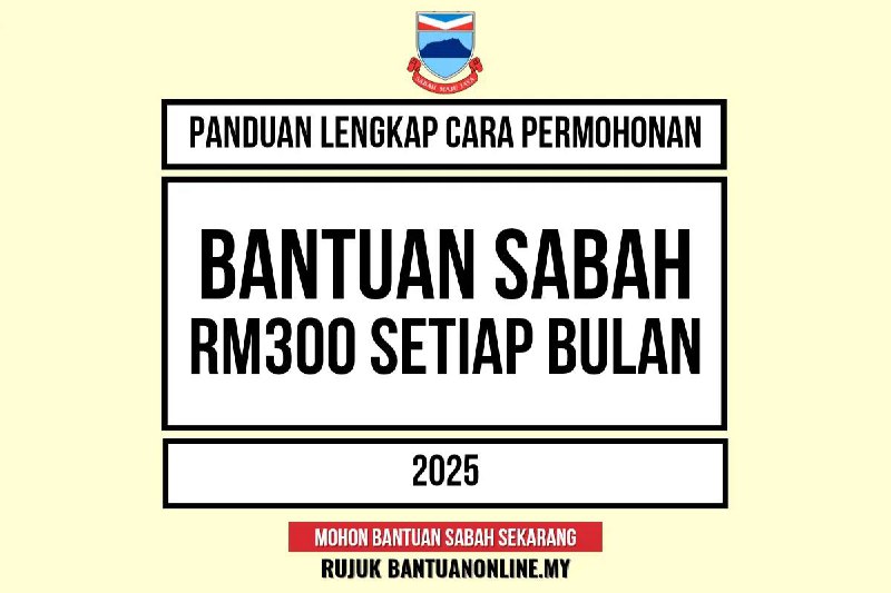 *****📝*** PANDUAN CARA MOHON BANTUAN SABAH …