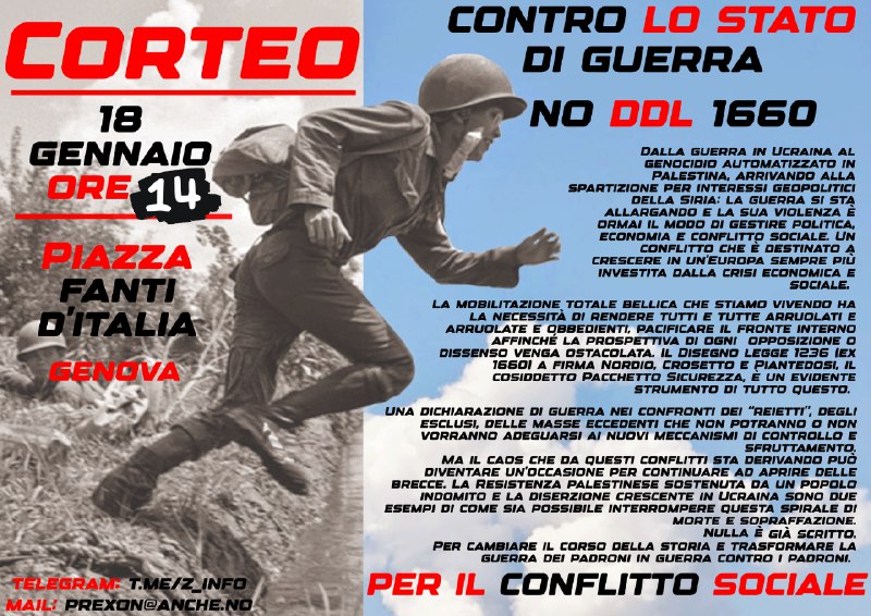 ***⚠*** ATTENZIONE ***⚠***ORARIO DEL CORTEO ANTICIPATO …