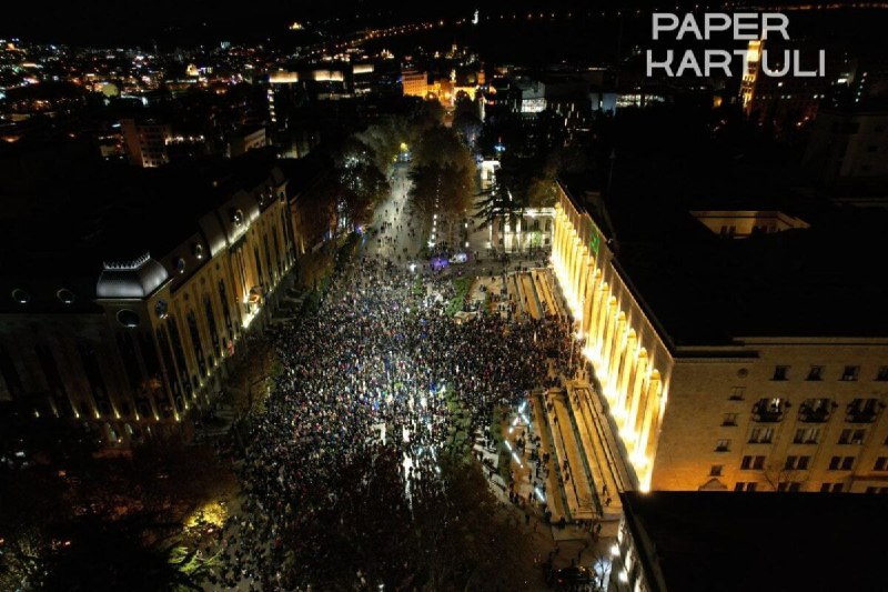 **У Грузії почалися масові протести після …