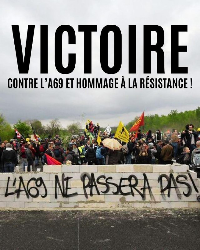 ***💫*****Victoire contre l'A69 et hommage à …