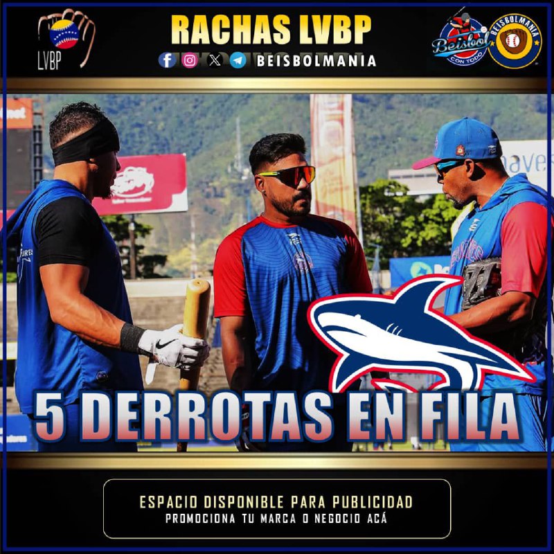 [#LVBP](?q=%23LVBP): Los Tiburones de La Guaira …