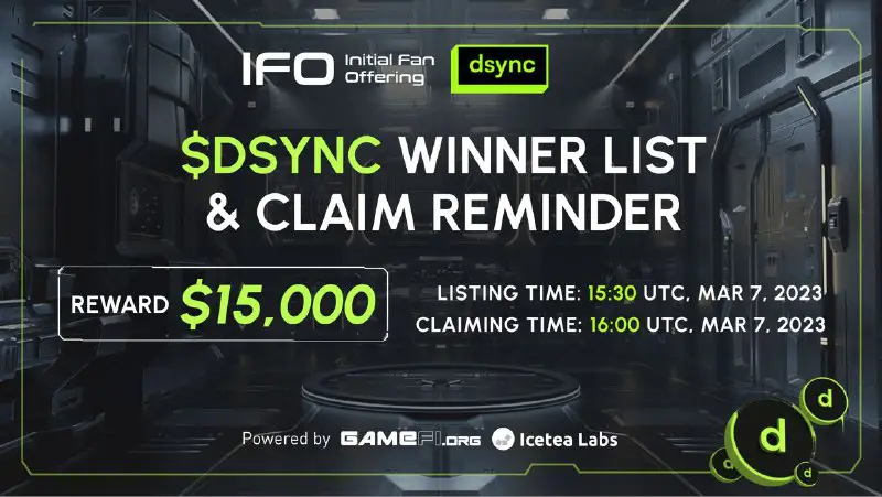 [**DSYNC.AI**](http://DSYNC.AI/) **(FORMER ASYNC) WINNER LIST &amp; …