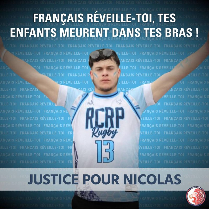 Nicolas, 22 ans, a été tué …