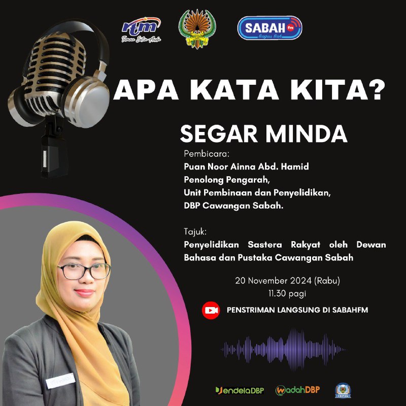 Ayuh, dengarkan siaran program “Apa Kata …