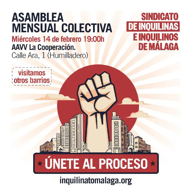 ASAMBLEA MENSUAL EN CRUZ DE HUMILLADERO