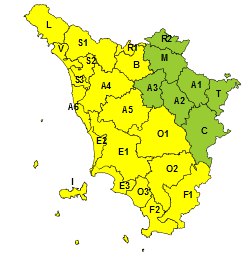 ***🔔******🟡*** 𝗖𝗢𝗗𝗜𝗖𝗘 𝗚𝗜𝗔𝗟𝗟𝗢 per rischio IDROGEOLOGICO …