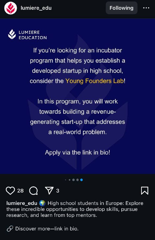 INSIGHT📈 - Admission Community🇺🇸🚀