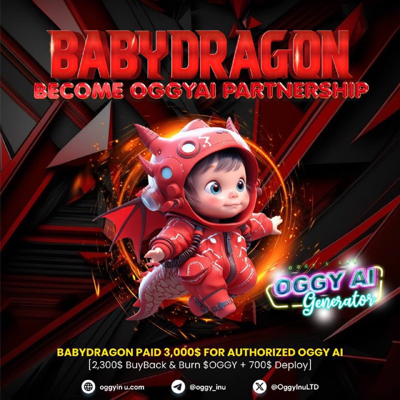 **BabyDragon x OggyAI Partnership** - 1st …