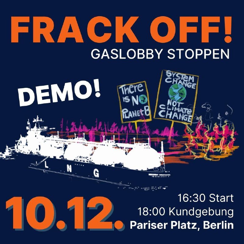 ***?*** Demo gegen den Gasgipfel im …