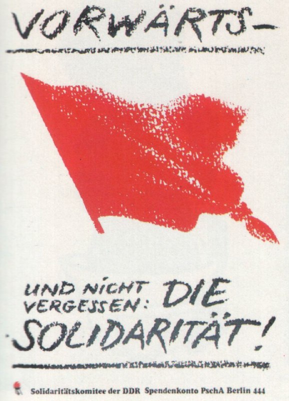 *(Plakat von Reiner Schwalme, 1978)*