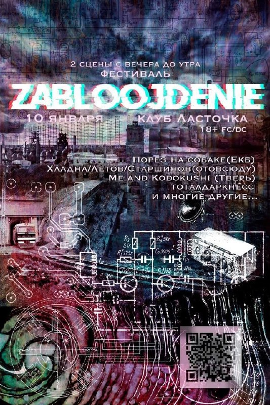 СПб 2025.01.10-11 Zabloojdenie † Ласточка 17:30 …