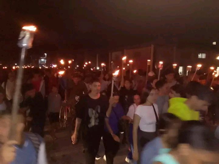 ***🕯️***Marcha de las antorchas en [#CiegodeAvila](?q=%23CiegodeAvila); …