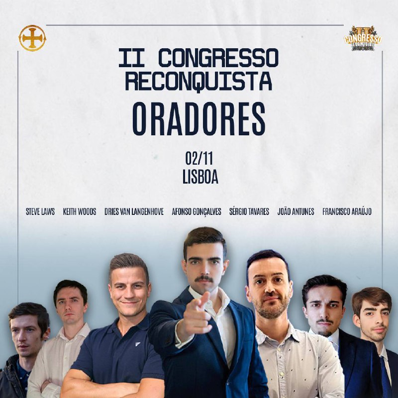 ***⚪️******🔵*** O leque de ORADORES do …