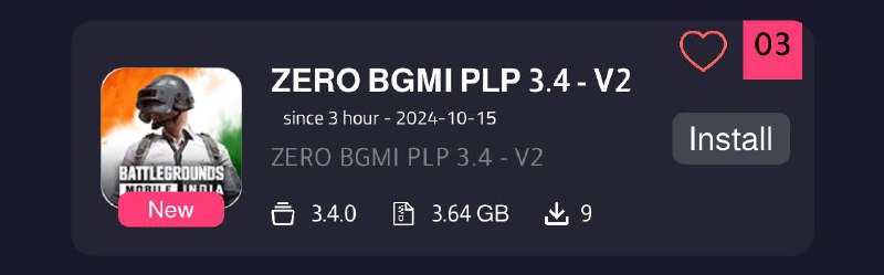 ZERO BGMI PLP v2 update in …