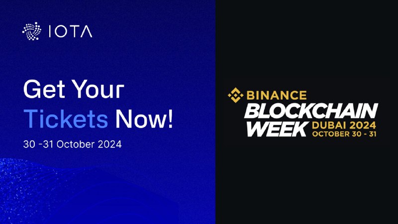 *****💰***** **IOTA, Binance Blockchain Week in …