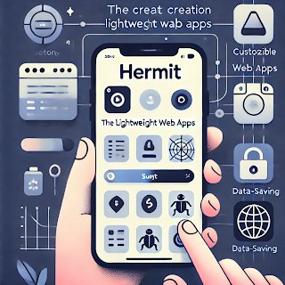 “Hermit: تطبيق مبتكر لإنشاء تطبيقات ويب …