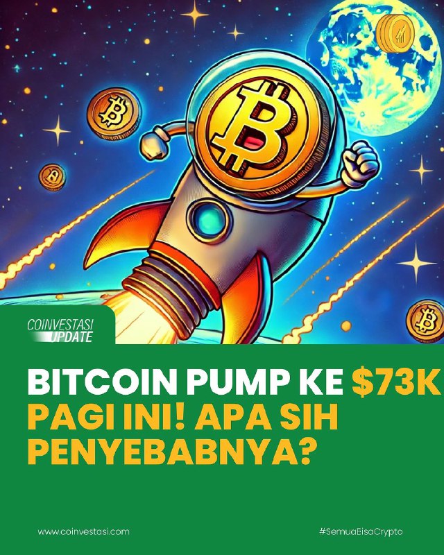 Jam 2 pagi tadi, Bitcoin sempet …