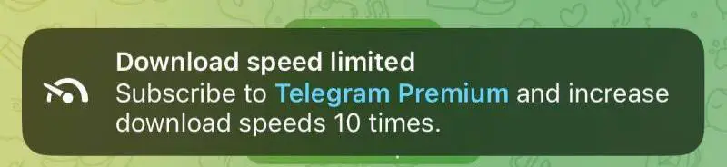 ***✈️*****Telegram** планирует ограничивать скорость загрузки файлов …