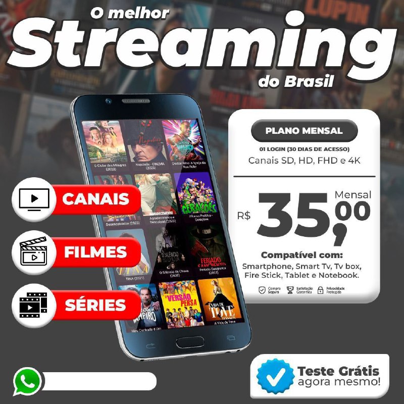 BANNERS/DIVULGAÇÕES PARA IPTV