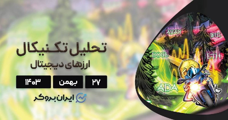 **‏بررسی نمودار بیت کوین، اتریوم، سولانا، …