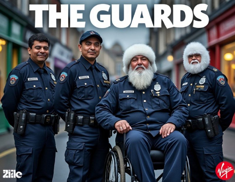 Virgin Media's new series the Guards …