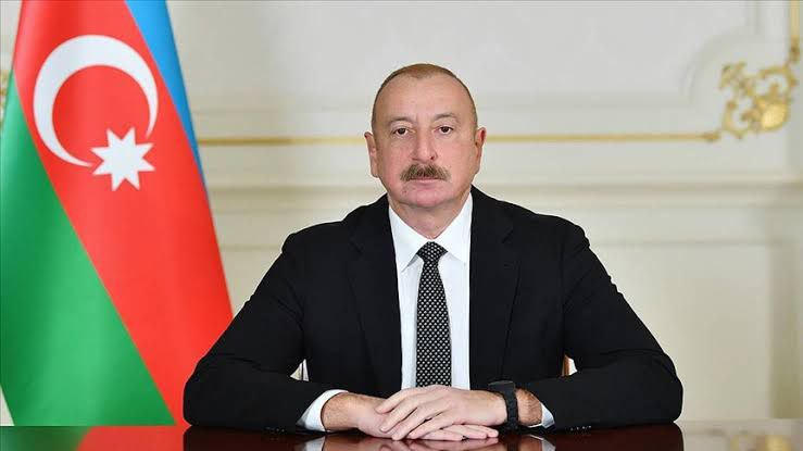 Cumhurbaşkanı İlham Aliyev;