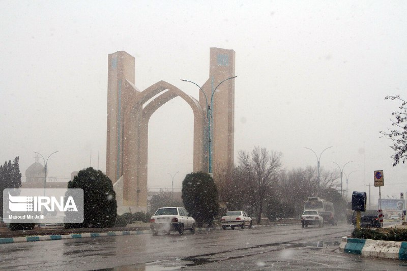 **آغاز بارش برف و باران در …