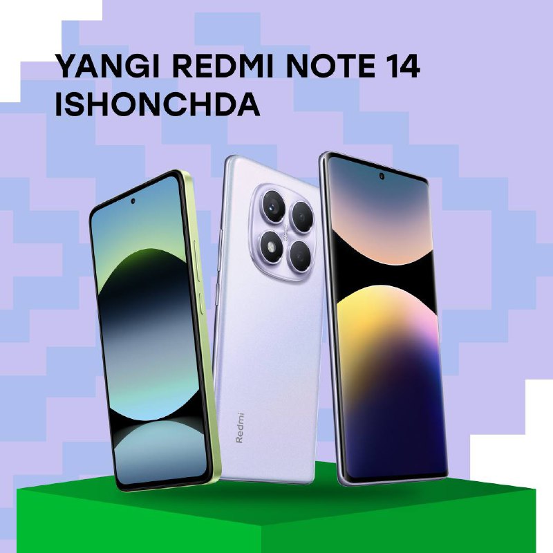 *****🔈***** **Redmi Note 14 lineykasi endi …