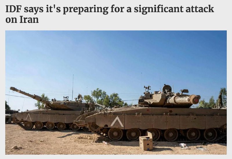 ***🇮🇱*** HAARETZ: IDF Preparing for Major …