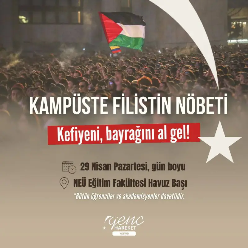 ***🔴*** Türkiye’deki üniversiteler, Filistin’e destek eylemlerine …