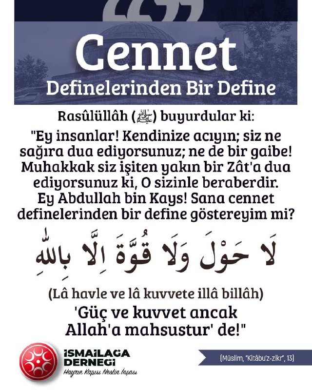 "Cennet definelerinden bir define"