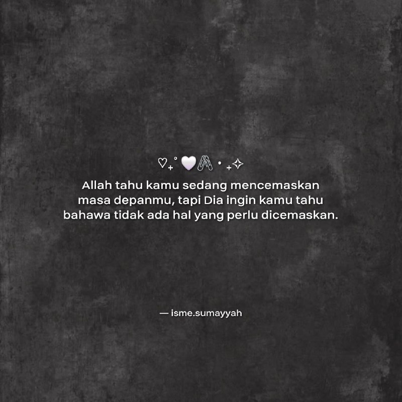 isme sumayyah ; 🤍